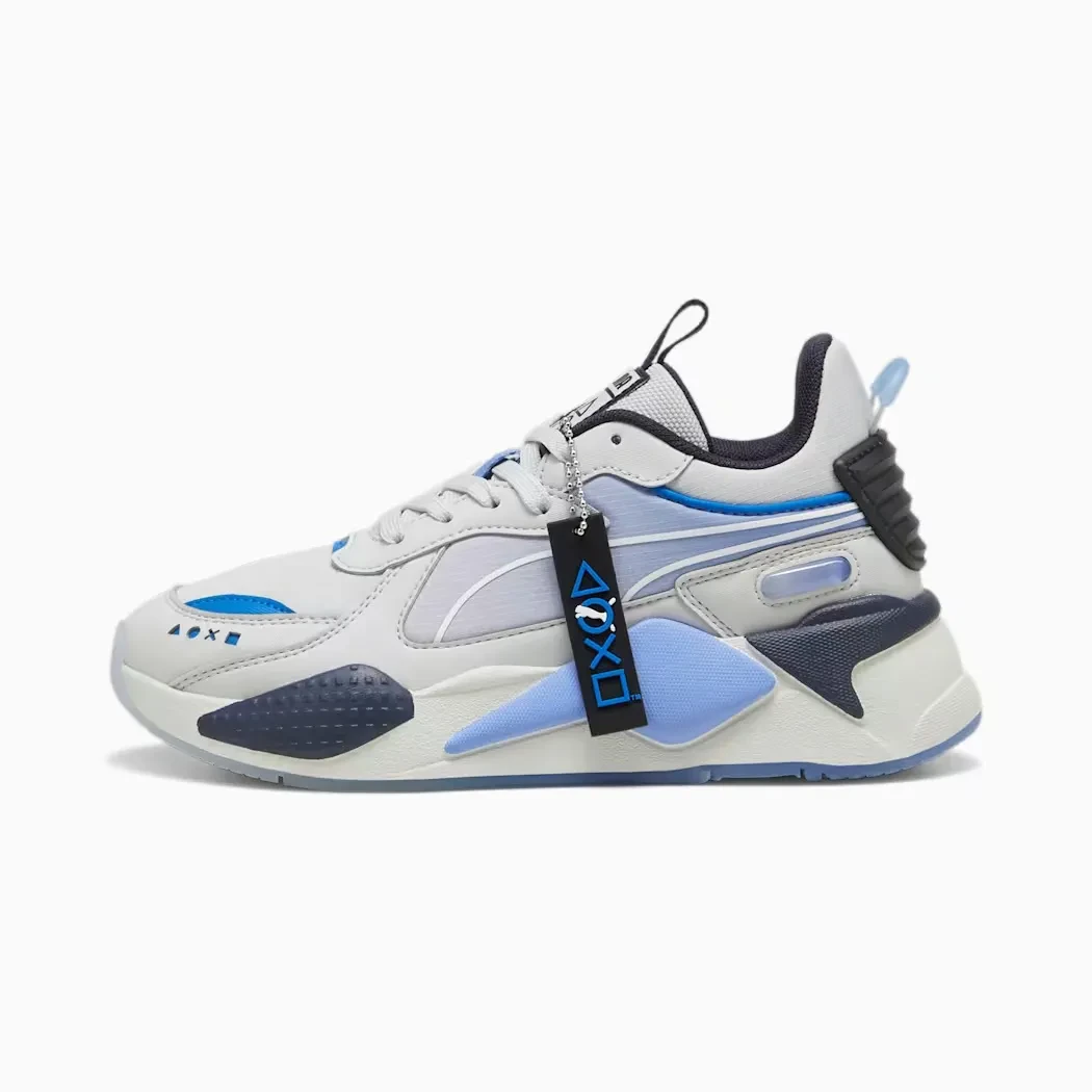 RS-X PLAYSTATION JR GLACIAL GRAY-BLUE SK- GRYBL