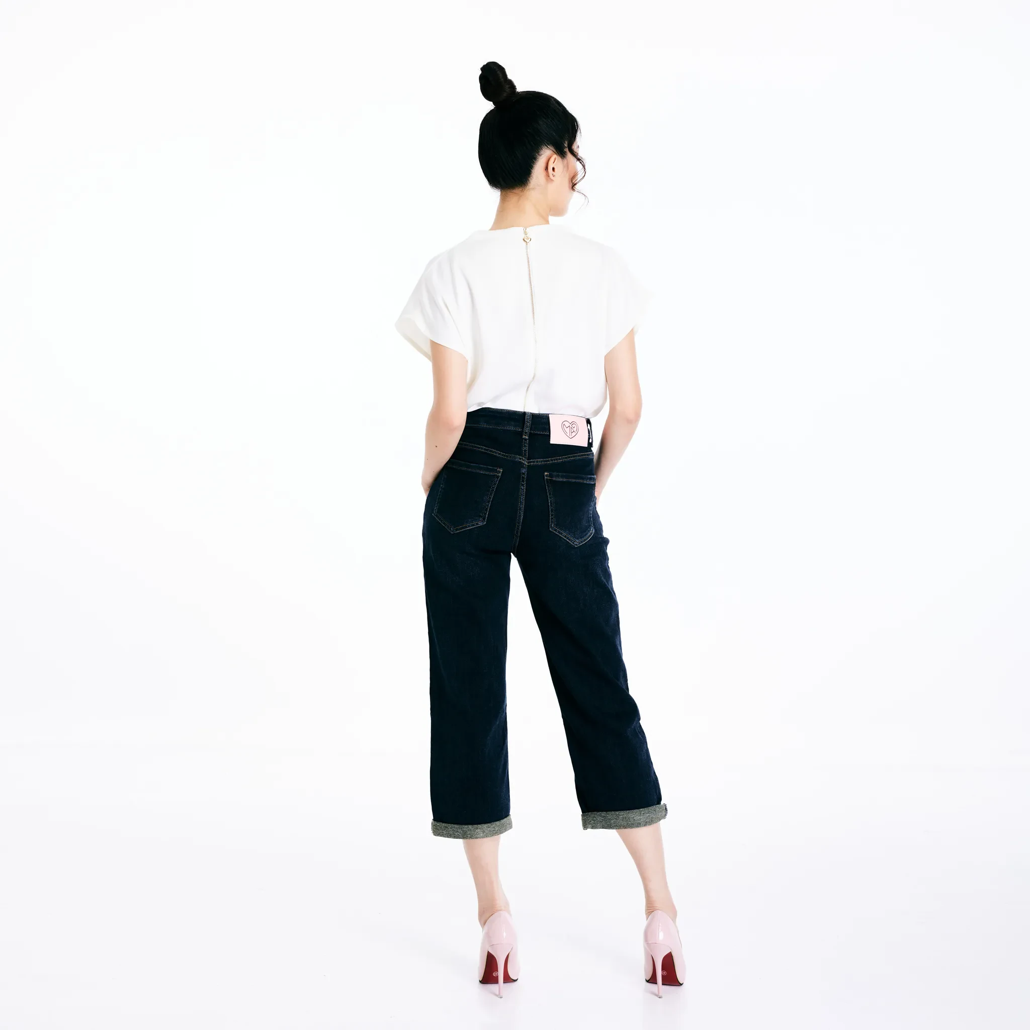 DRAPE TOP - WHITE