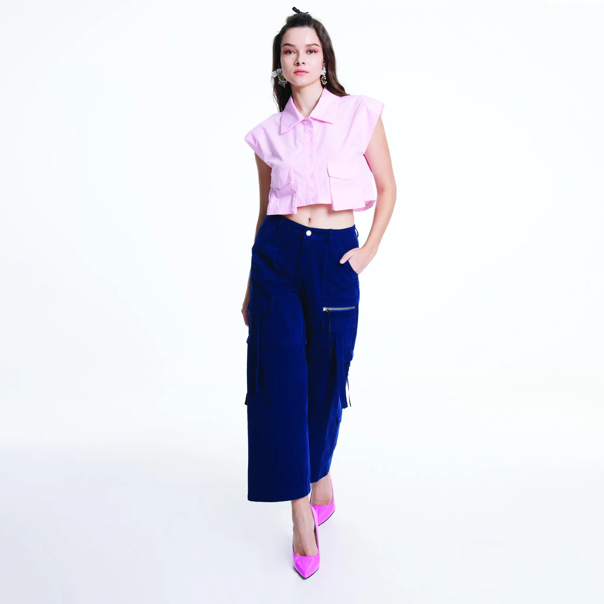 JL X MAG CARGO PANTS - NAVY