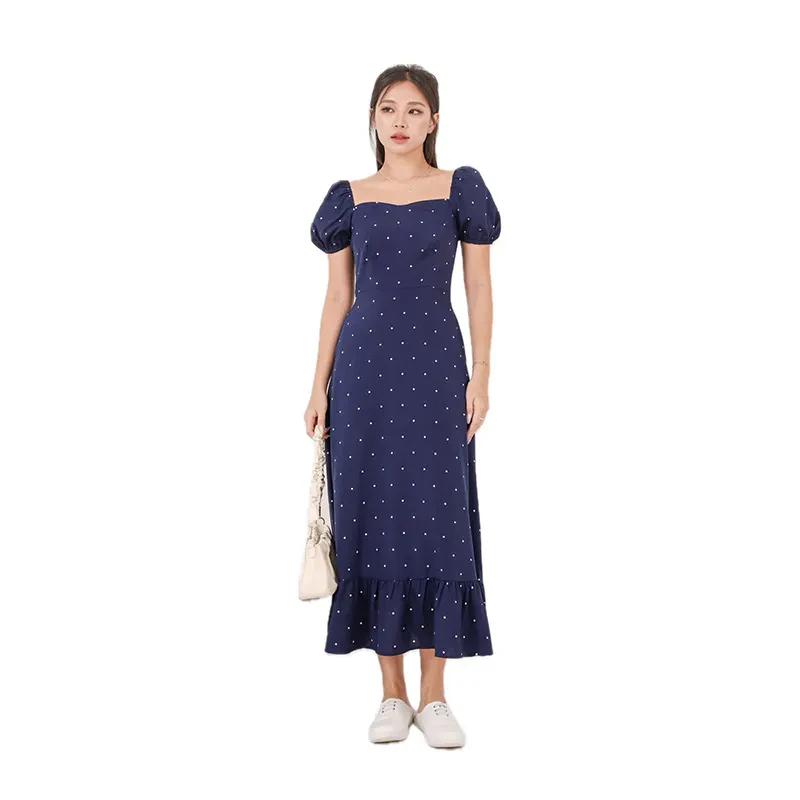 DELLE DOT SLEEVED MAXI