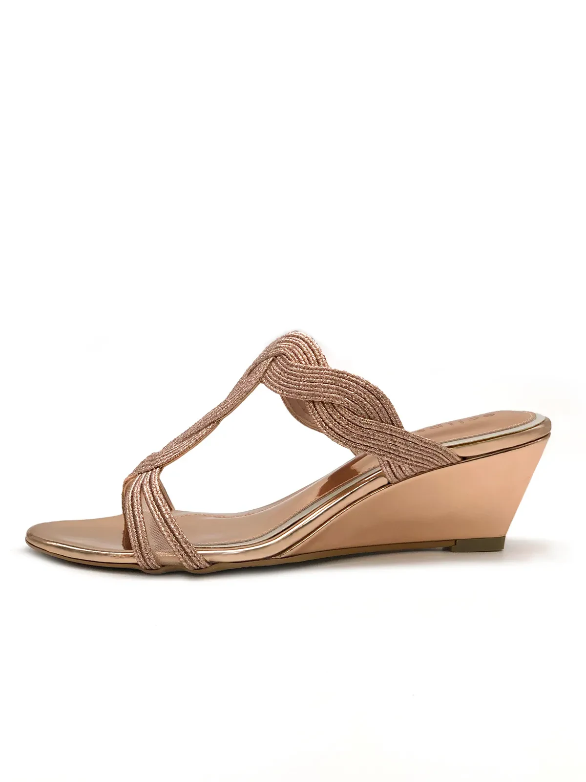 2" Wedged Heel 5104 3828 - Coral Pink