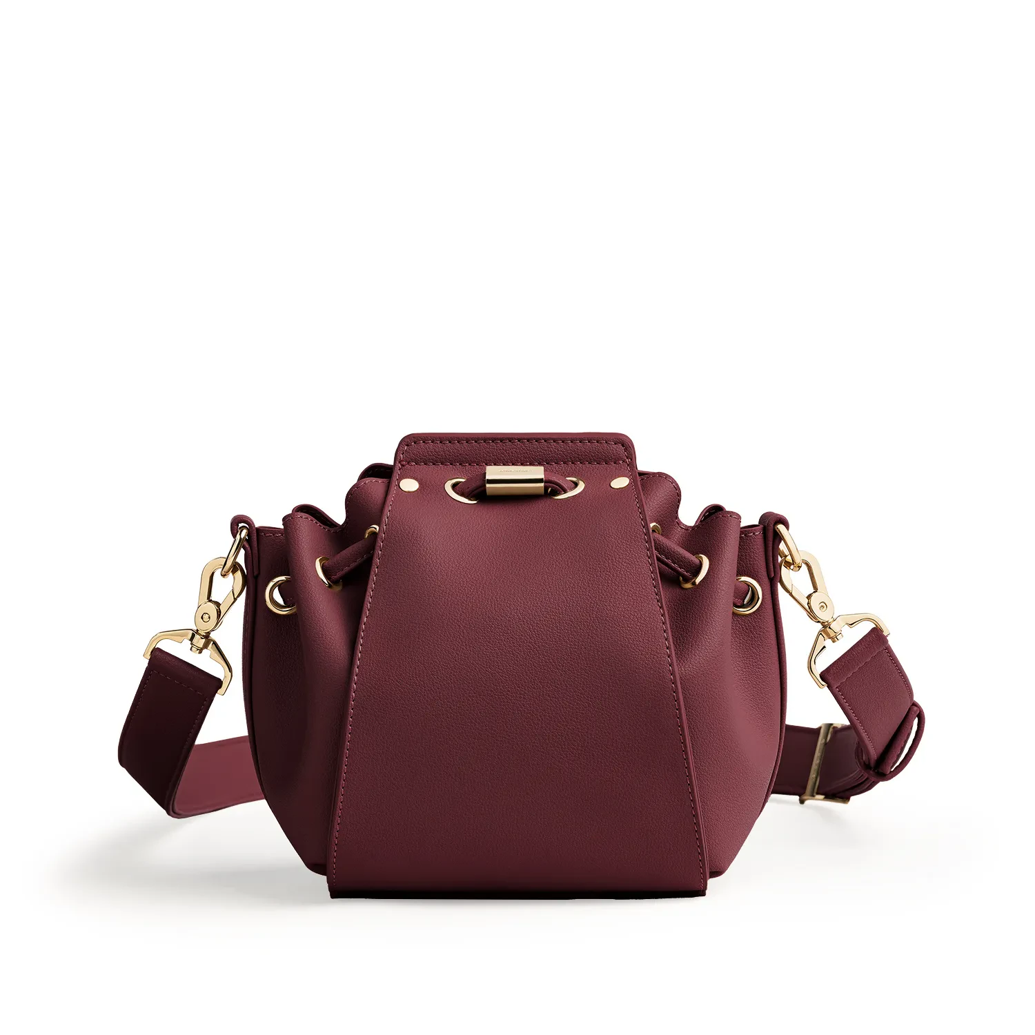 ESBUCKET MINI BUCKET BAG - BLOOD RED