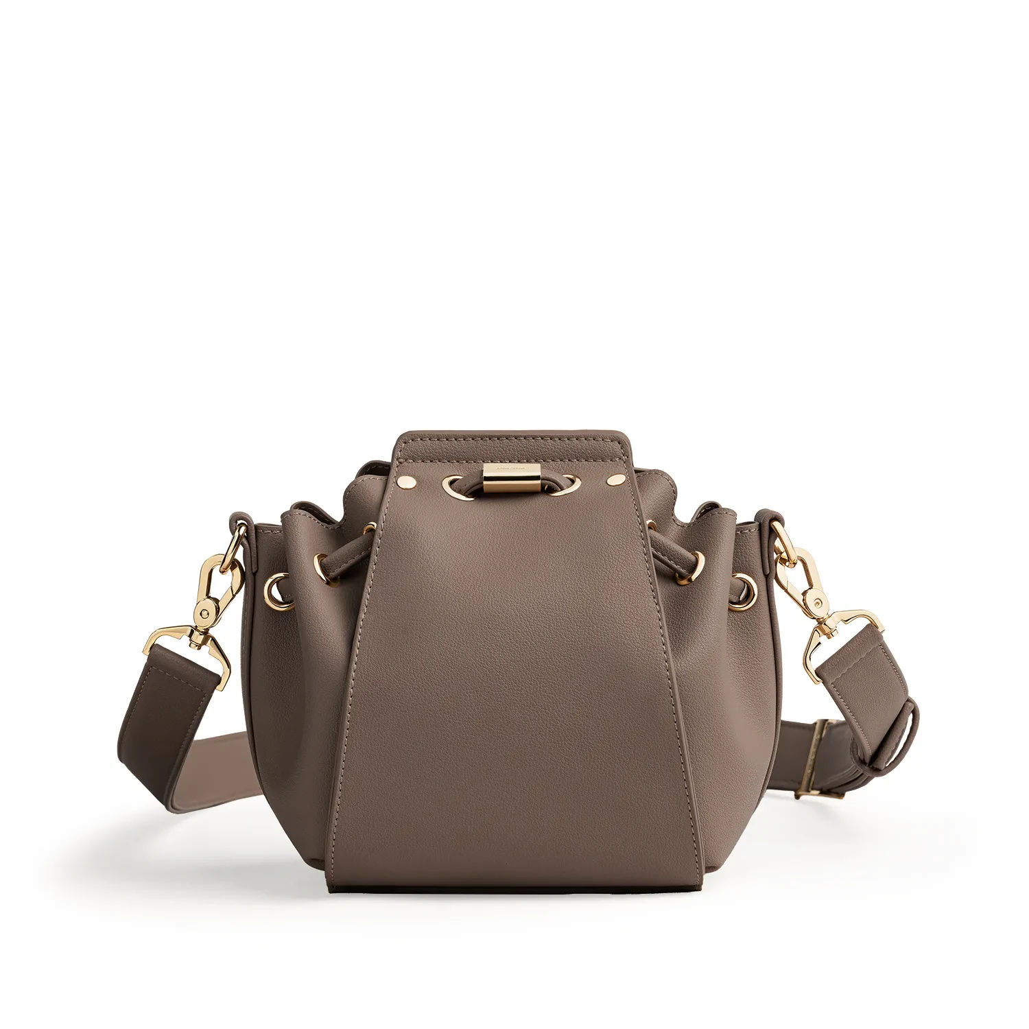 ESBUCKET MINI BUCKET BAG - MOCHA