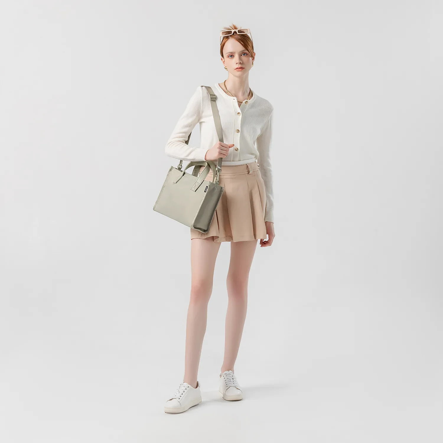 ESTELA 2 AIR M CROSSBODY BAG - DUSTY SAGE