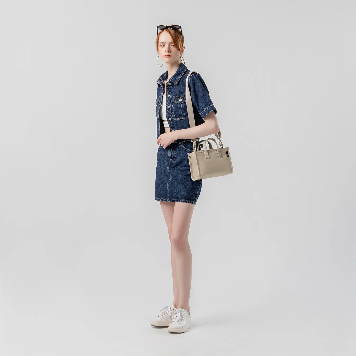 ESTELA 2 AIR S CROSSBODY BAG - OATMILK