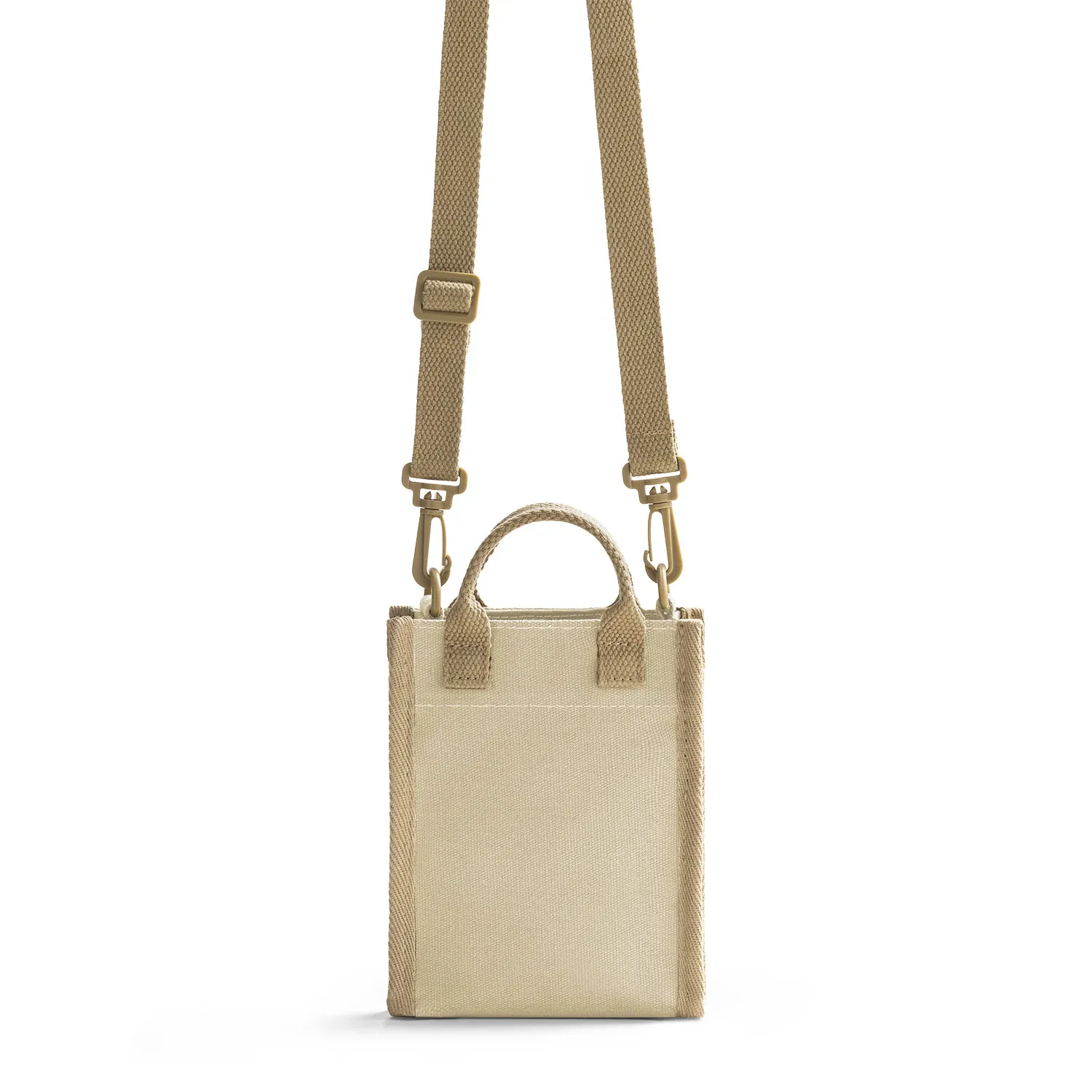 ESTOTI XS MICRO CROSSBODY BAG - OATMILK
