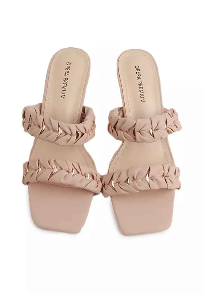 Low Heels Series 11027- Pink
