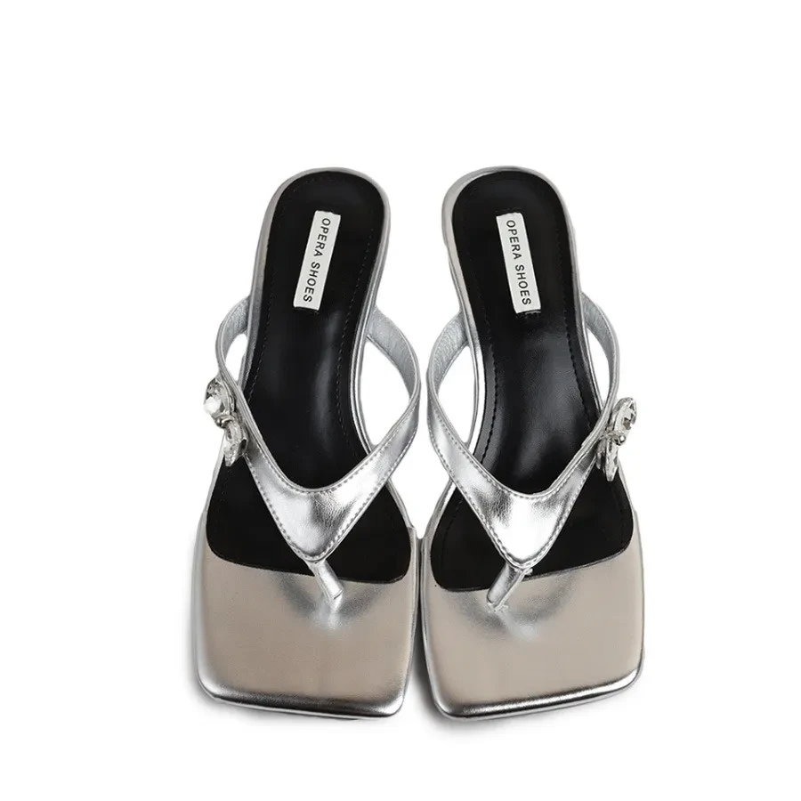 LOW HEELS SERIES 611246- SILVER