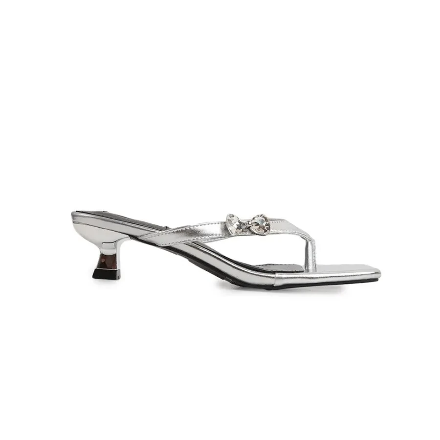 LOW HEELS SERIES 611246- SILVER
