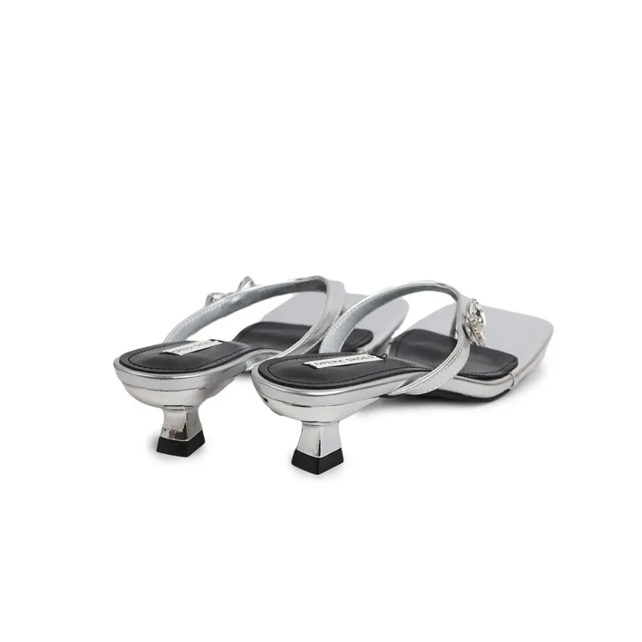 LOW HEELS SERIES 611246- SILVER