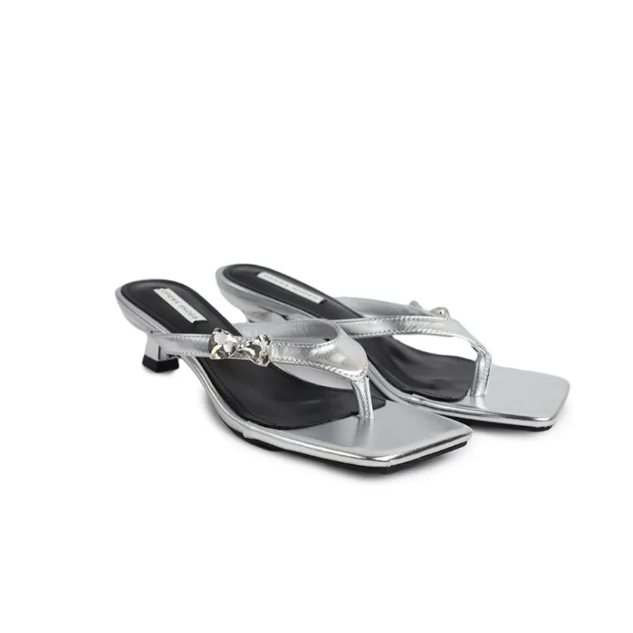 LOW HEELS SERIES 611246- SILVER