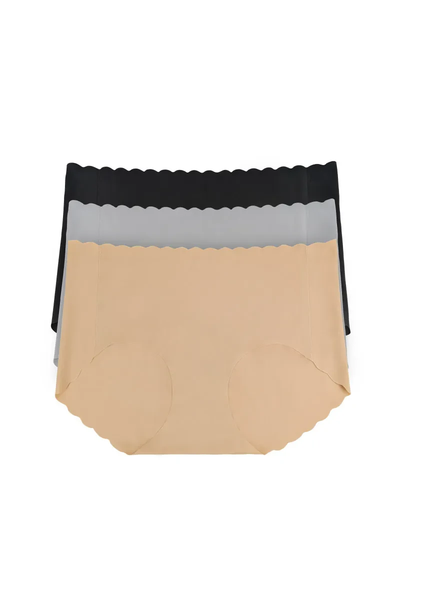 ZERO FEEL SEAMLESS MID WAIST PANTY BUNDLE