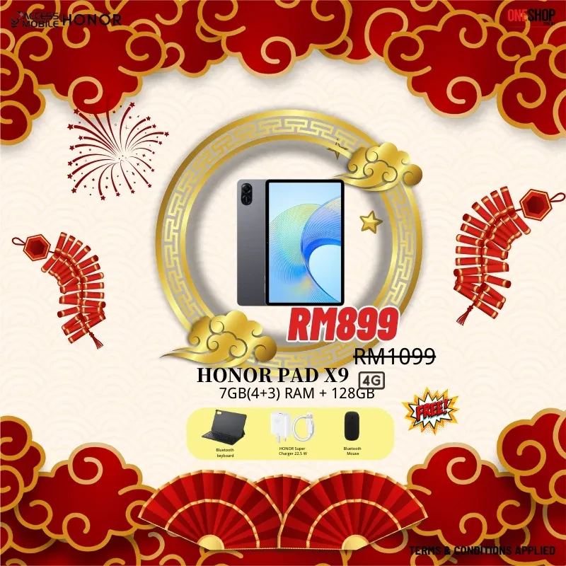 HONOR PAD X9 4G 13GB + 256GB