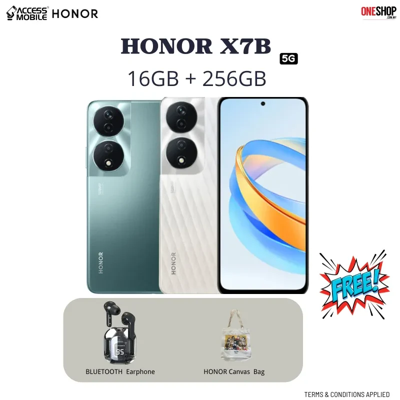 HONOR X7B 5G 16GB + 256GB