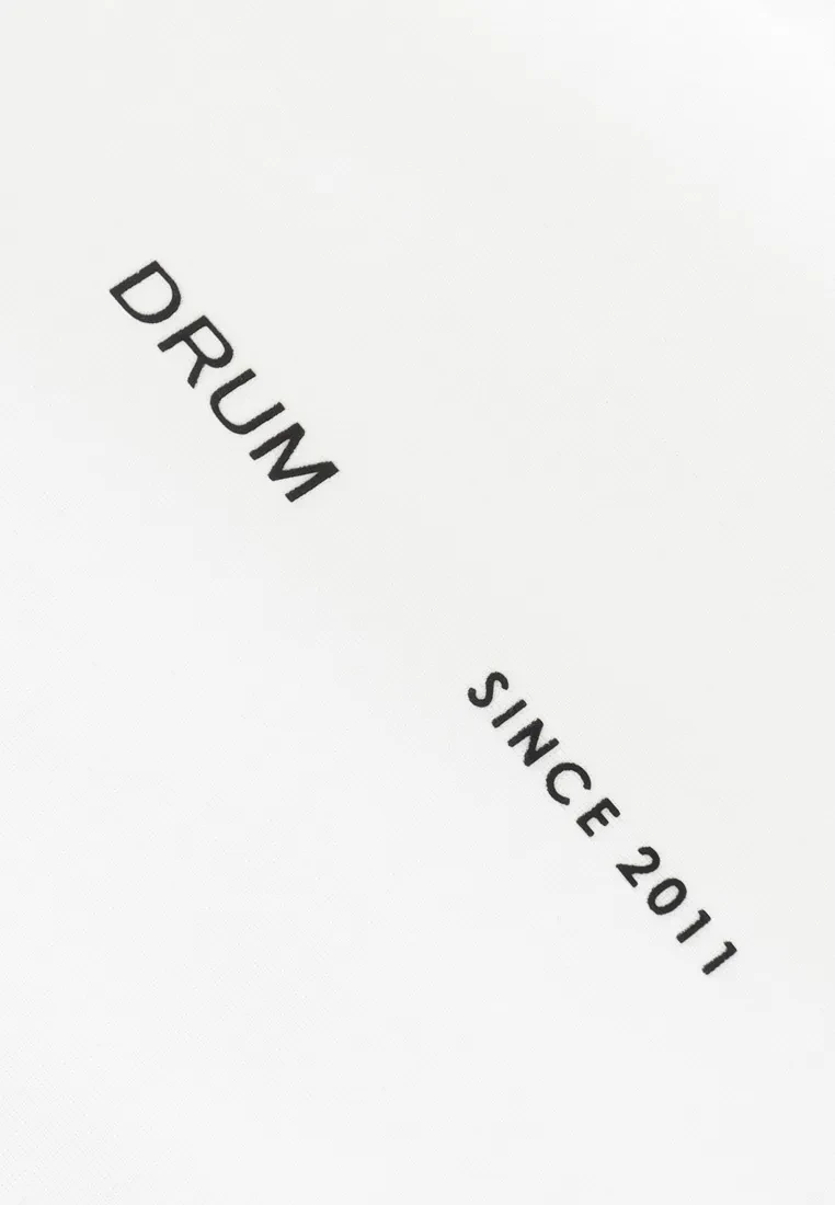 DRUM SELECT GRAPHIC PRINT OVERSIZED TEE