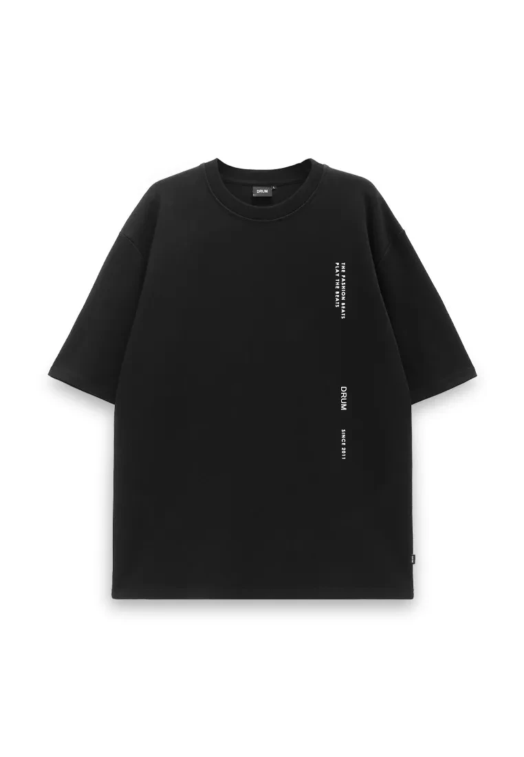 DRUM SELECT GRAPHIC PRINT OVERSIZED TEE