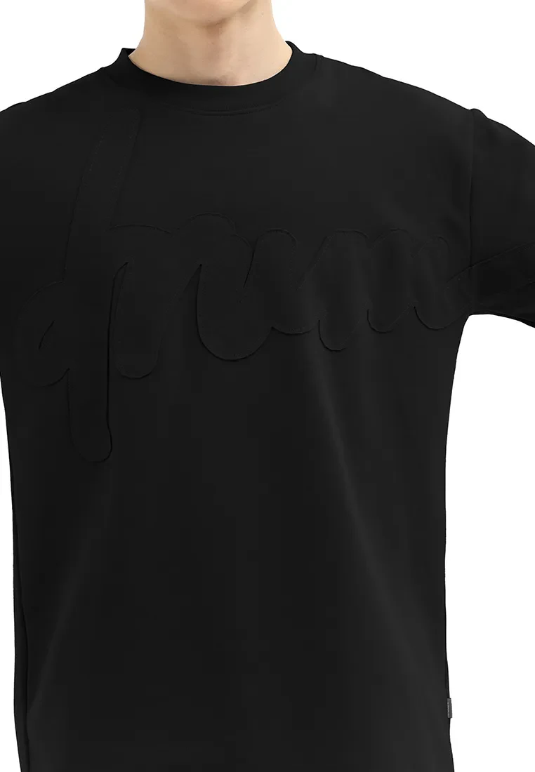 DRUM SELECT PATCH FABRIC OVERSIZED TEE