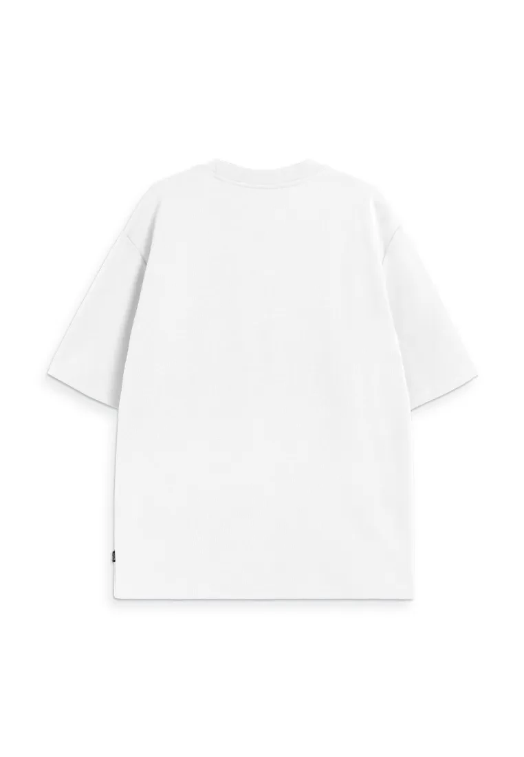 DRUM SELECT PATCH FABRIC OVERSIZED TEE