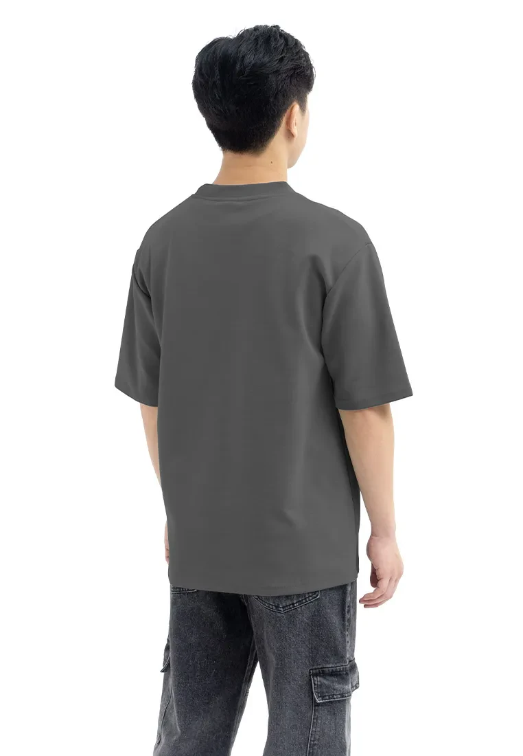 DRUM SELECT PATCH FABRIC OVERSIZED TEE