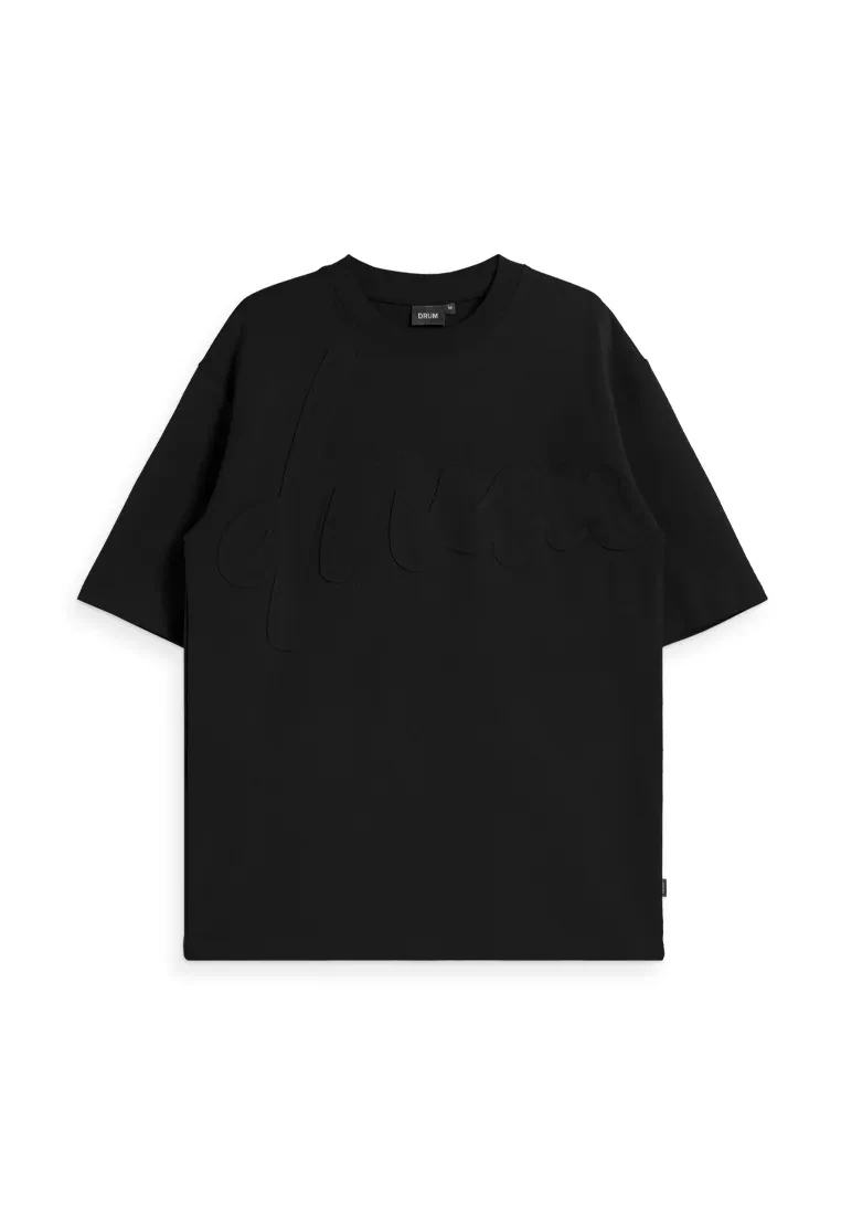 DRUM SELECT PATCH FABRIC OVERSIZED TEE