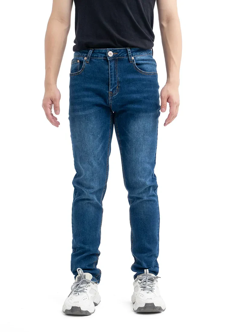 DRUM CLASSIC SLIM FIT JEANS- BLUE