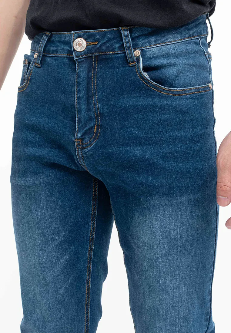 DRUM CLASSIC SLIM FIT JEANS- BLUE