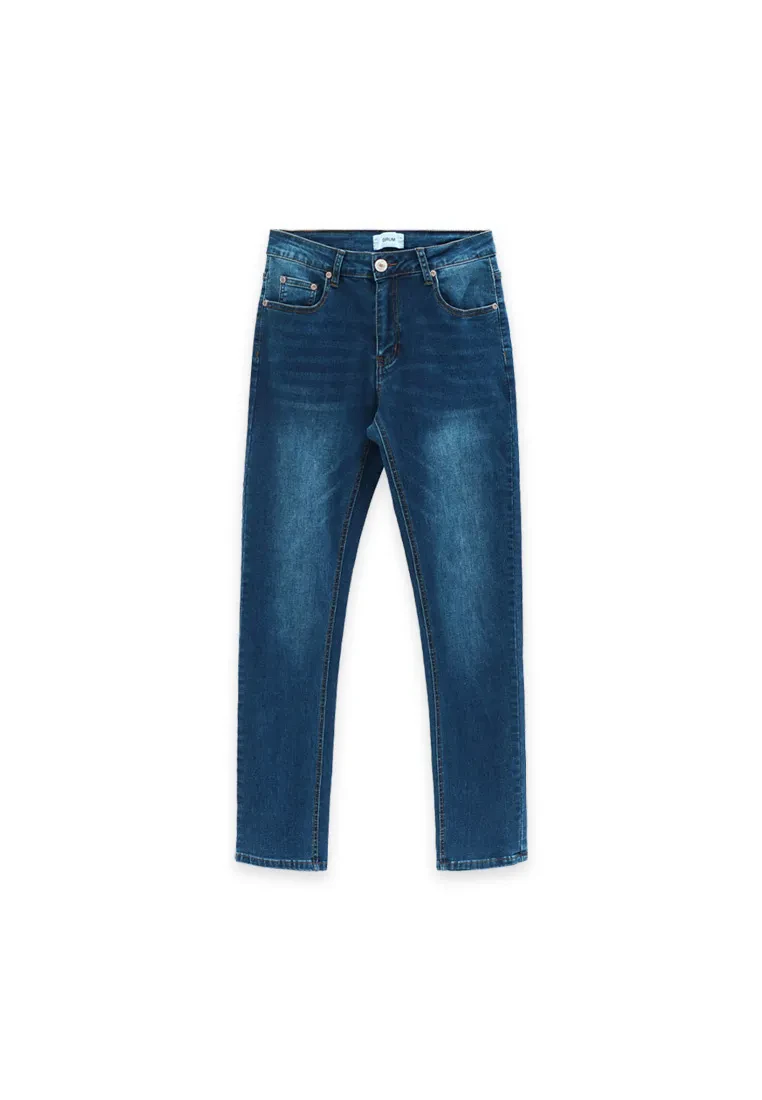 DRUM CLASSIC SLIM FIT JEANS- BLUE
