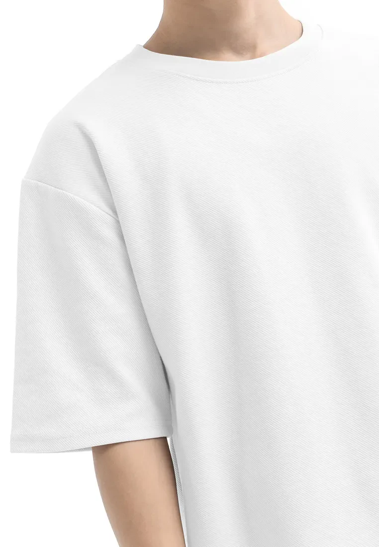DRUM SELECT OVERSIZED TEXTURE SHORT SLEEVE TEE