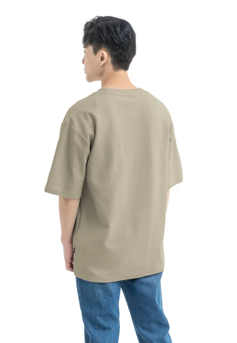 DRUM SELECT OVERSIZED TEXTURE SHORT SLEEVE TEE