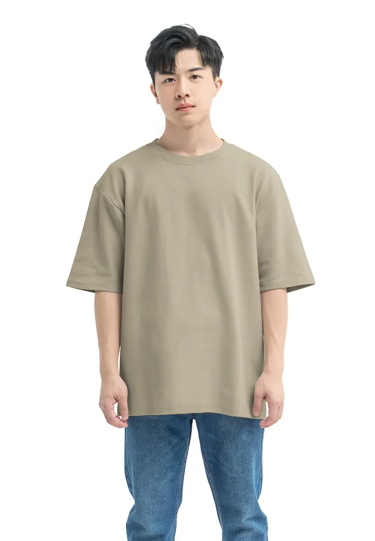 DRUM SELECT OVERSIZED TEXTURE SHORT SLEEVE TEE