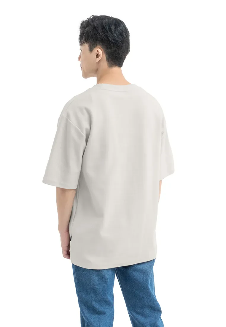 DRUM SELECT OVERSIZED TEXTURE SHORT SLEEVE TEE