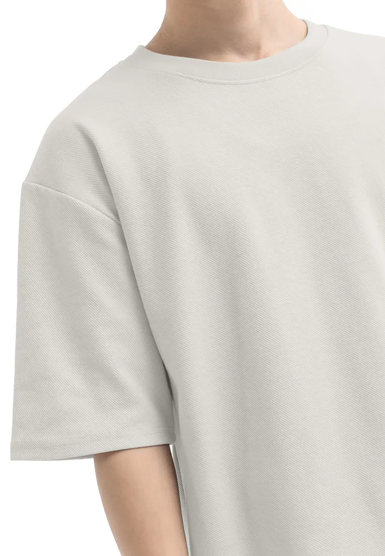 DRUM SELECT OVERSIZED TEXTURE SHORT SLEEVE TEE