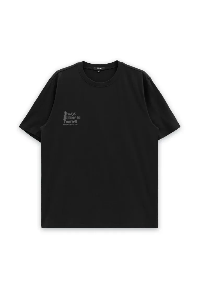DRUM ALWAYS BELIEVE IN YOURSELF TEE