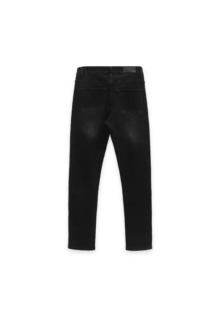 DRUM CLASSIC SLIM FIT JEANS- BLACK