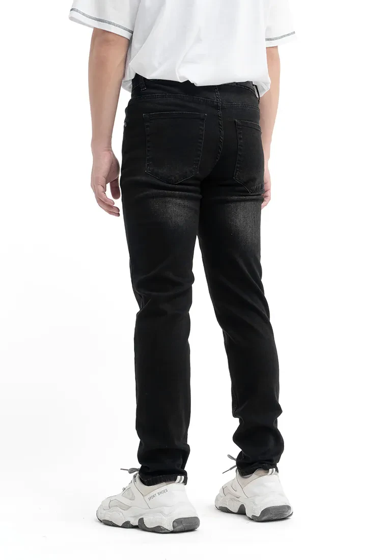 DRUM CLASSIC SLIM FIT JEANS- BLACK
