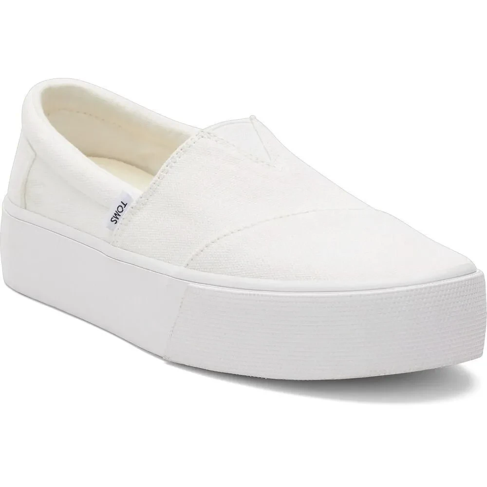 ALP FENIX PLATFORM SLIP ON - WHT WASH