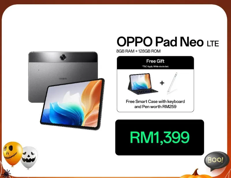OPPO PAD NEO LTE 8GB RAM - 128GB ROM