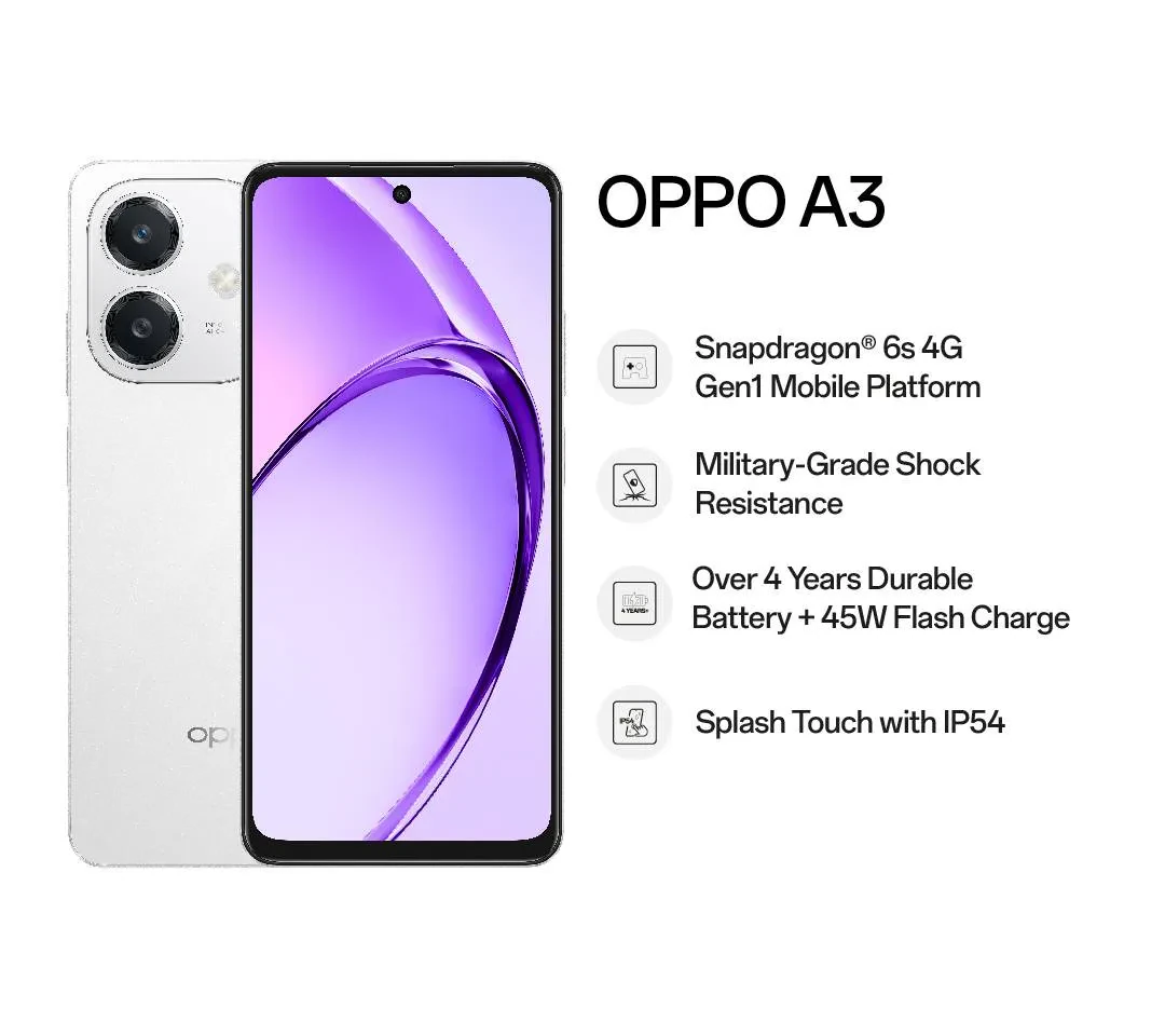 OPPO A3 8GB RAM - 256GB ROM