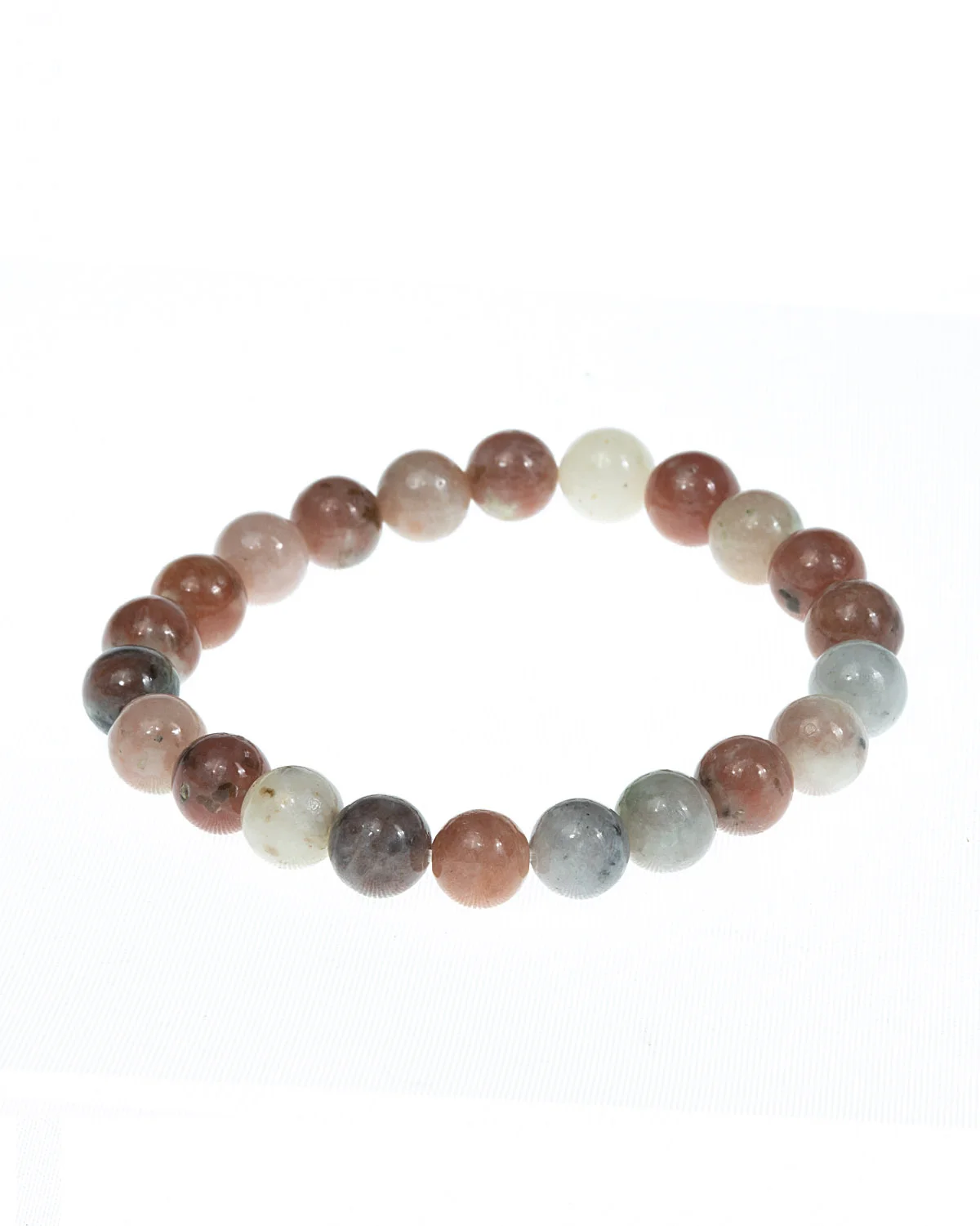 FLOWER BLOSSOM JADE STONES BRACELET 8MM