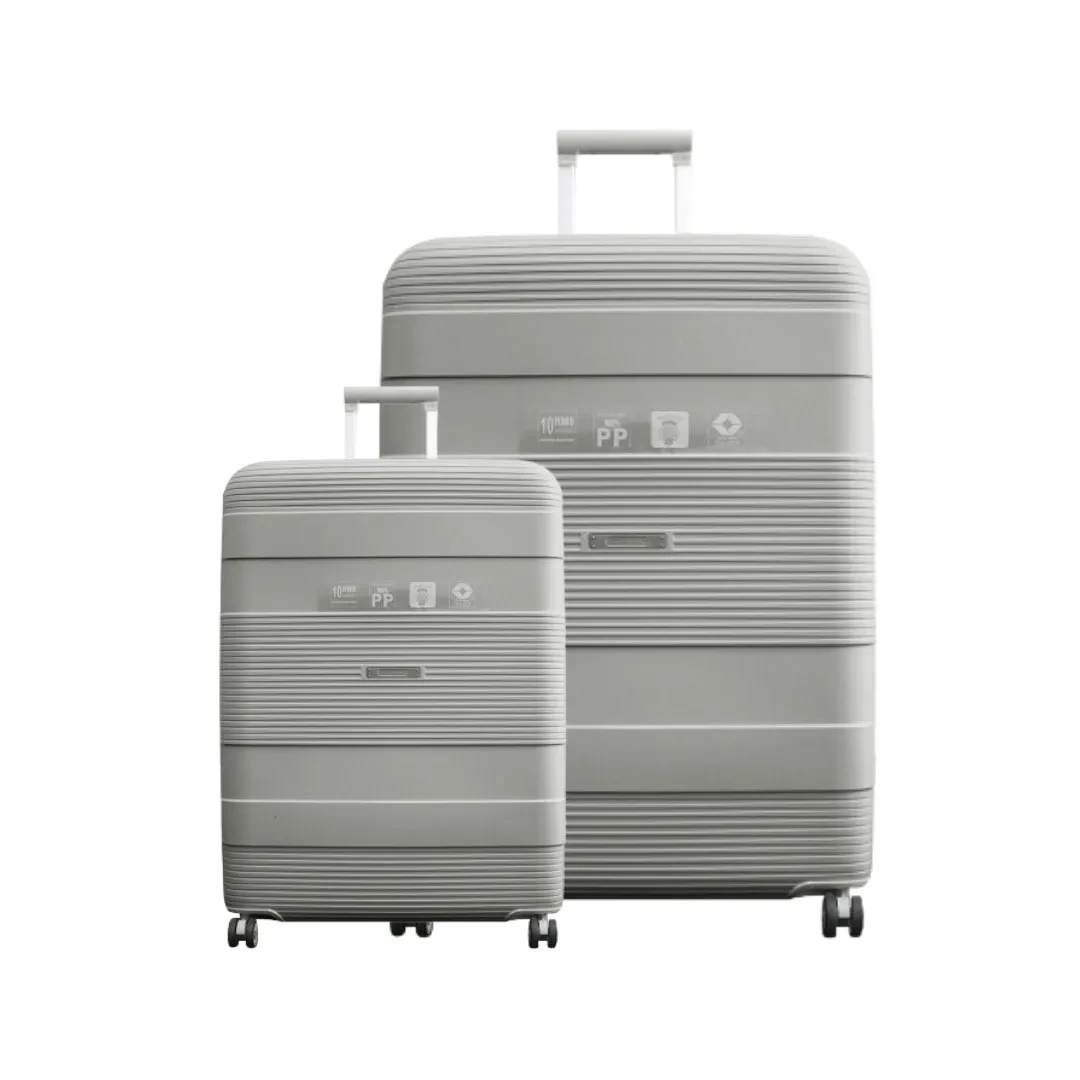 [BSIKD] BARRY SMITH POLYPROPYLENE (ZIPLESS BSIKD) HARDCASE LUGGAGE SET OF 2