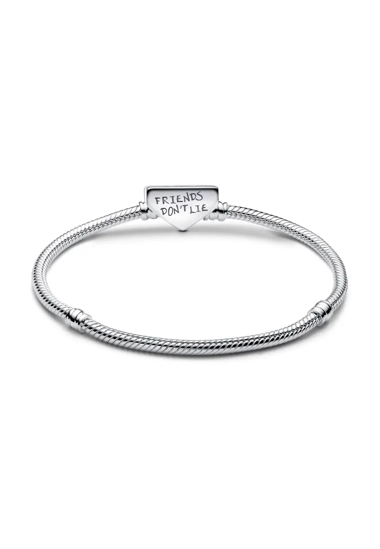 PANDORA STRANGER THINGS CLASP SNAKE CHAIN BRACELET