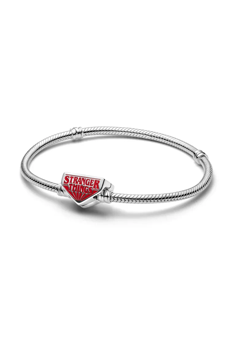 PANDORA STRANGER THINGS CLASP SNAKE CHAIN BRACELET
