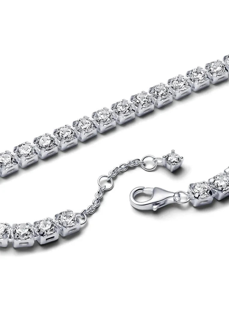 PANDORA SPARKLING BOLD TENNIS BRACELET