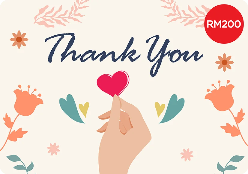 THANK YOU DESIGN 1 (RM200)