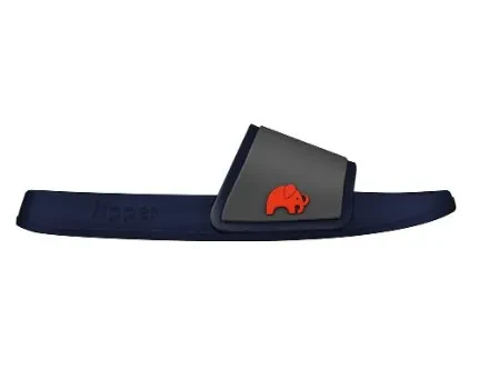 FIPPER SLIP ON NON-RUBBER FOR UNISEX IN BLUE (DARK) / GREY (LIGHT) / ORANGE (PORTLAND)
