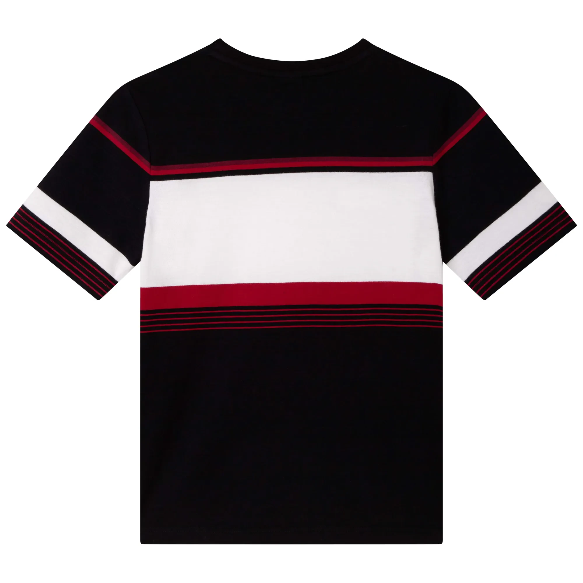 SHORT SLEEVES TEE-SHIRT - BLACK}