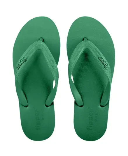 FIPPER BASIC M RUBBER SLIPPER FOR MEN IN GREEN (PALE)