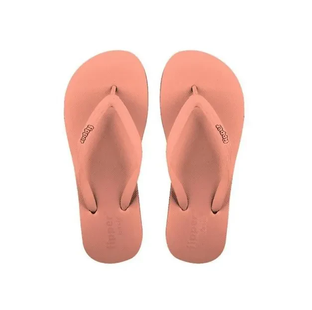 FIPPER SLIPPER BASIC S RUBBER FOR WOMEN IN ORANGE (SALMON)