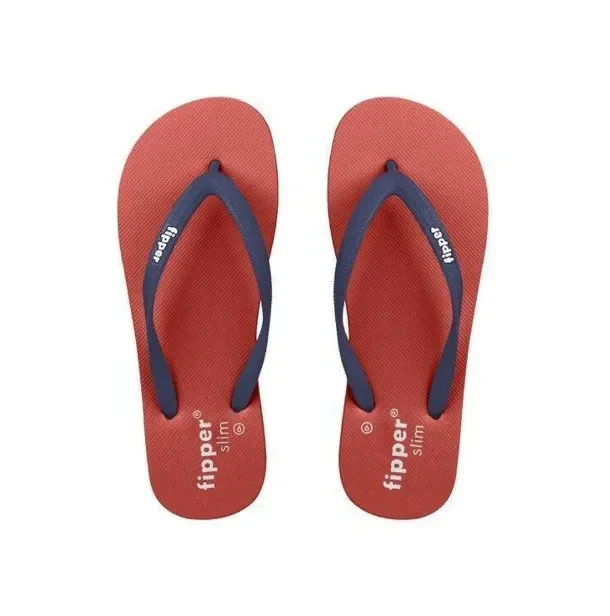 FIPPER SLIM RUBBER FOR WOMEN IN RED (NATIVE) / NAVY