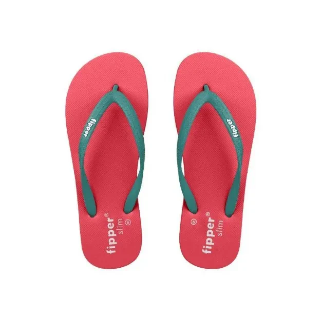 FIPPER SLIM RUBBER FOR WOMEN IN PINK (PUNCH) / GREEN (EMERALD)